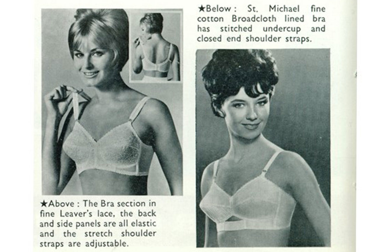 Vintage 1960s/1970s Lingerie, Swimsuit, and Bra Ads