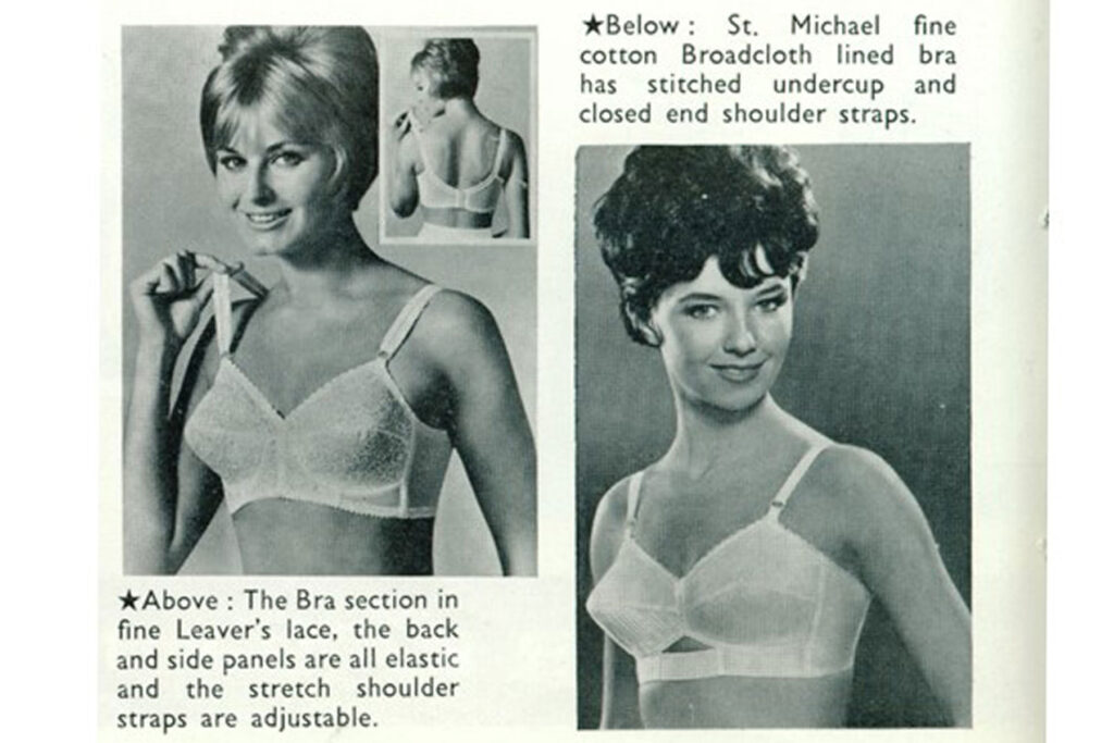 Vintage 1960 1970 Lingerie Girdle Suspenders Marks Spencer New in