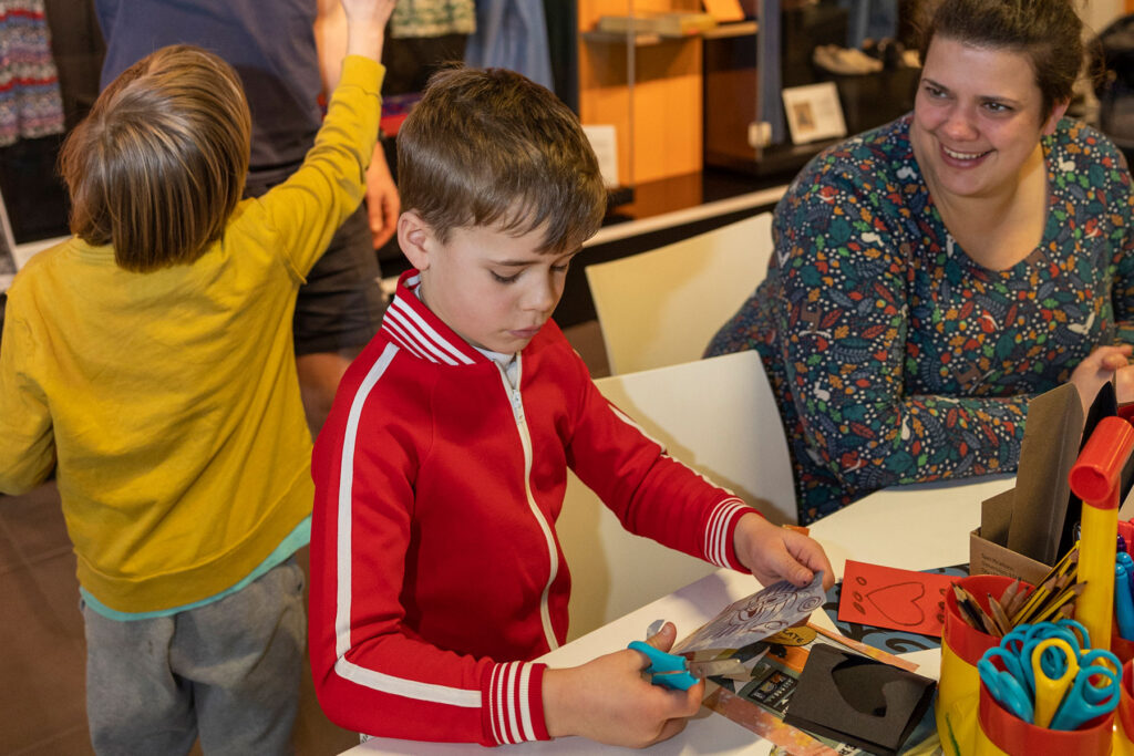 Colour image of a family